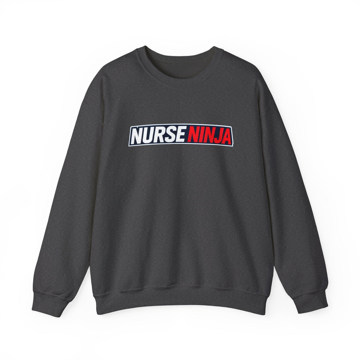 nurse ninja unisex heavy blend crewneck sweatshirt perfect for healthcare heroes 1