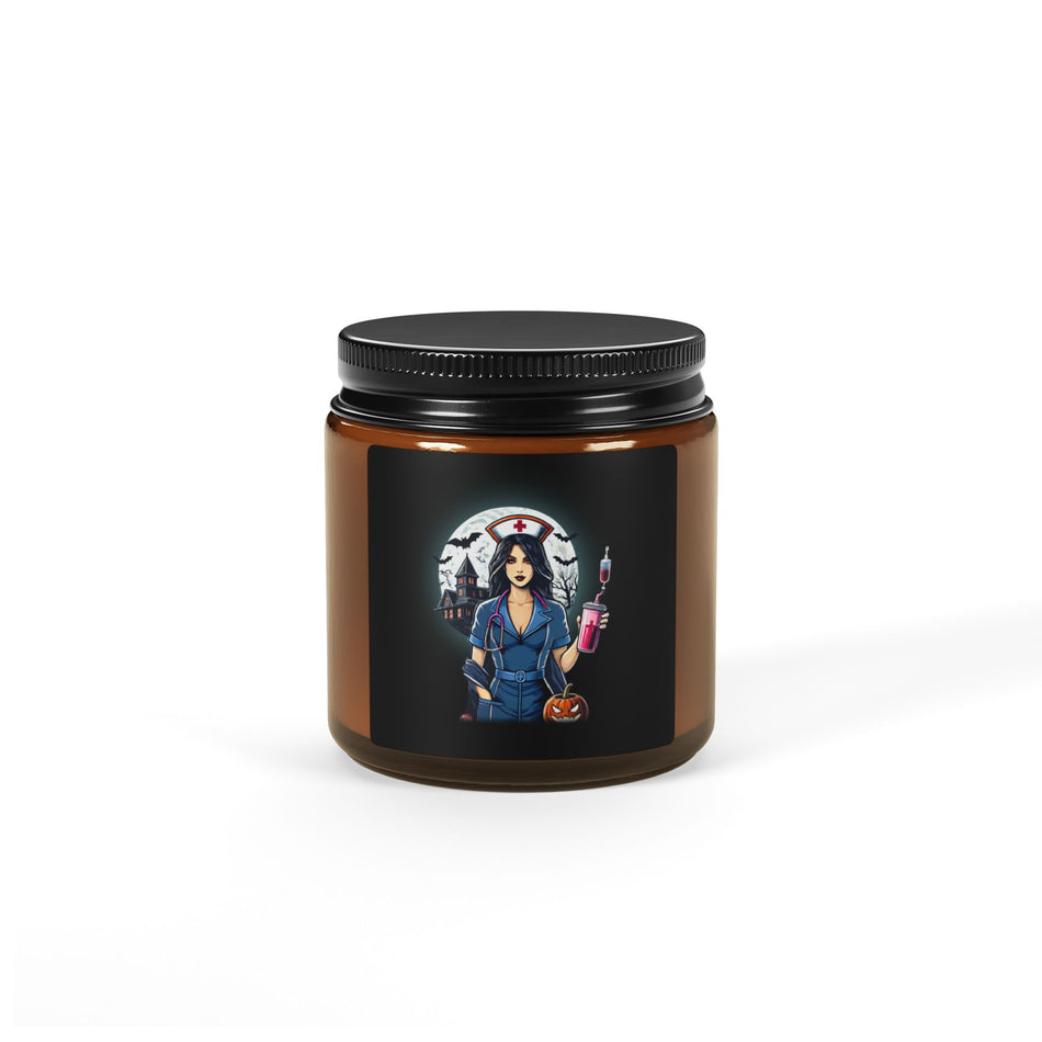 Pulse by Patsy Halloween Nurse Candle – Hauntingly Stylish & Spooky