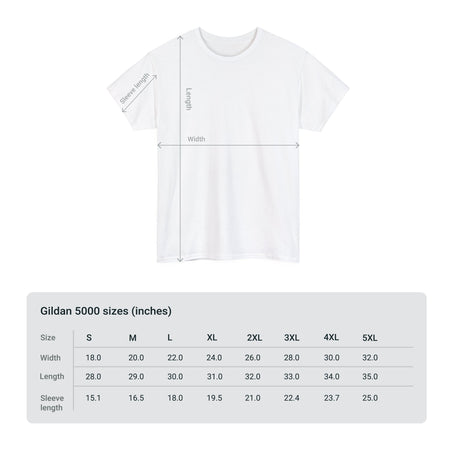 A Gilden 5000 Size Chart