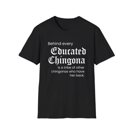 educated-chingona-print-short-sleeve-t-shirt-smart-strong-and-fearless
