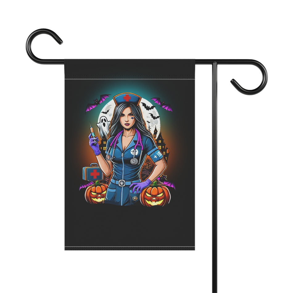 Halloween Garden & House Banner