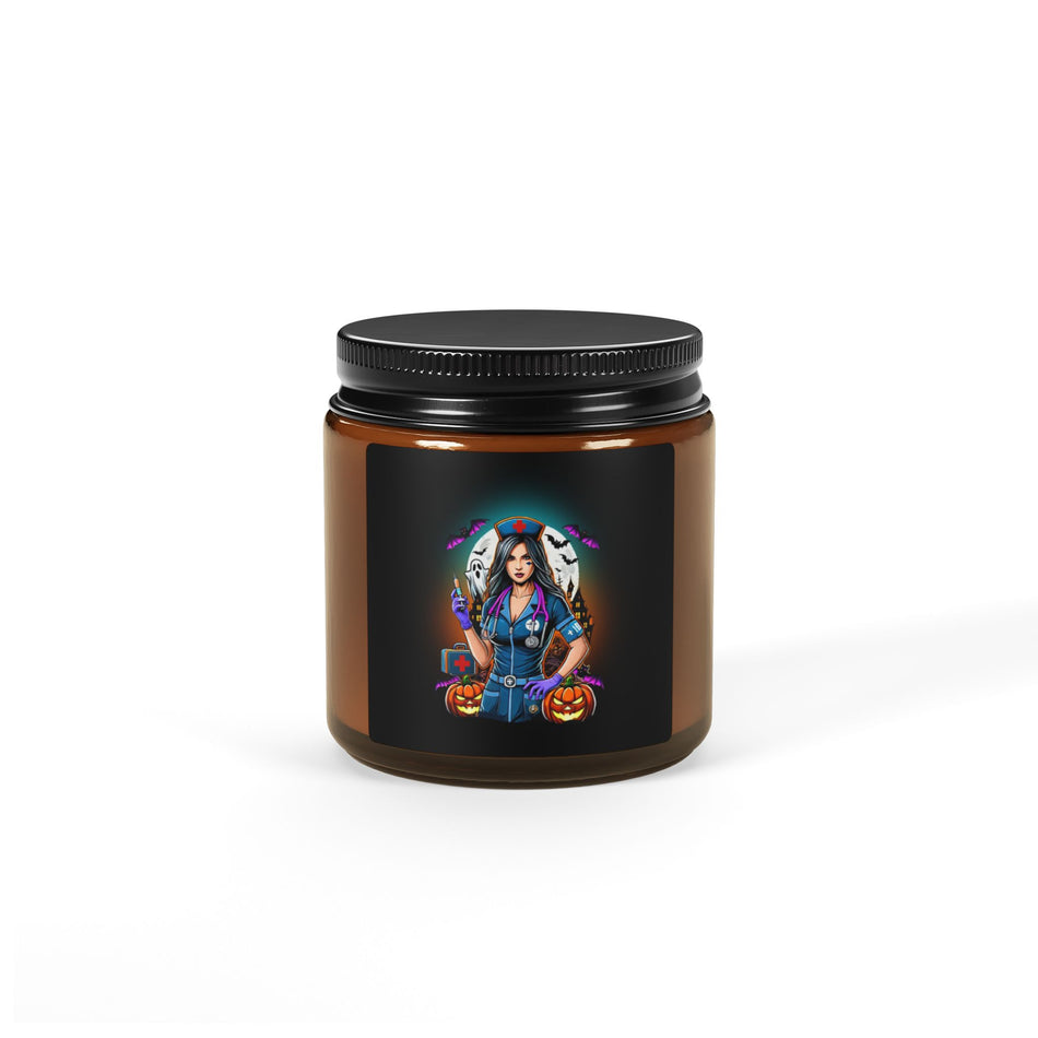 Spooky Nurse-Themed Halloween Scented Candle by Pulse by Patsy