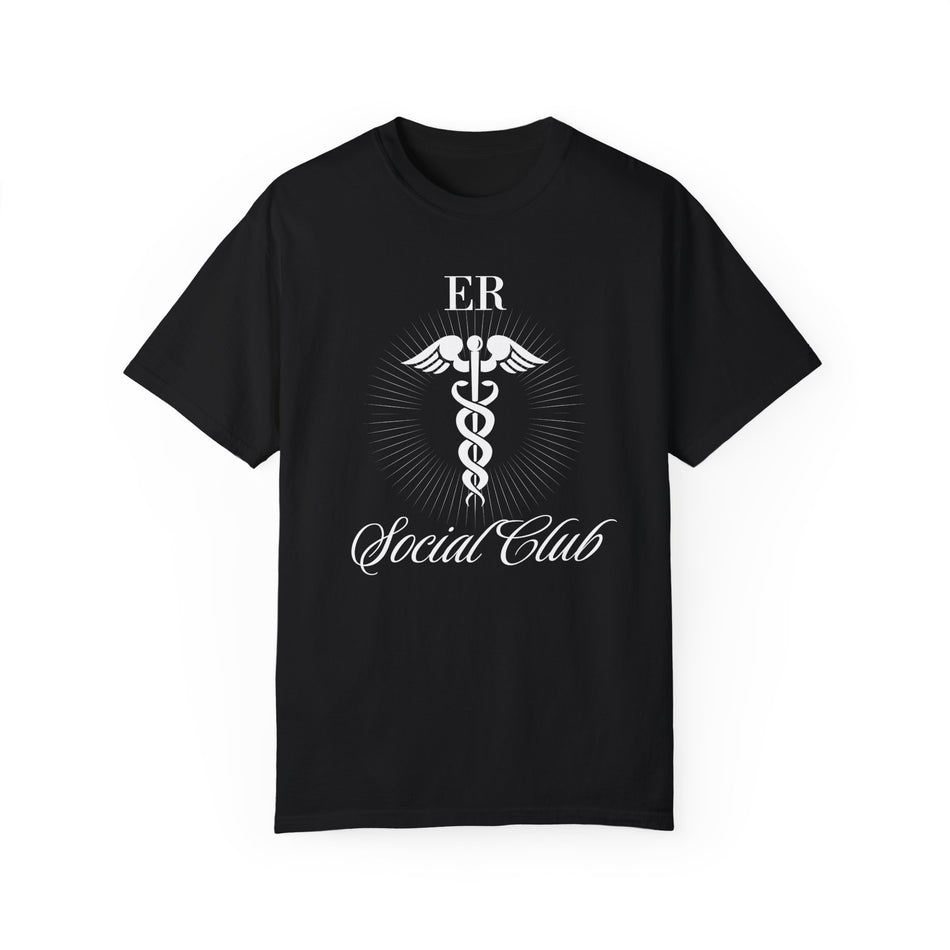 ER Social Club Unisex Garment-Dyed T-shirt