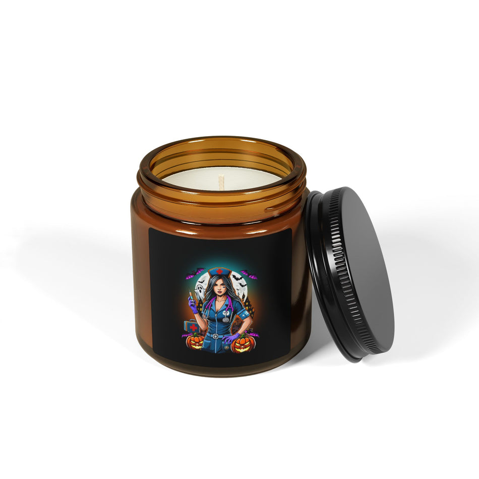 Spooky Nurse-Themed Halloween Scented Candle by Pulse by Patsy