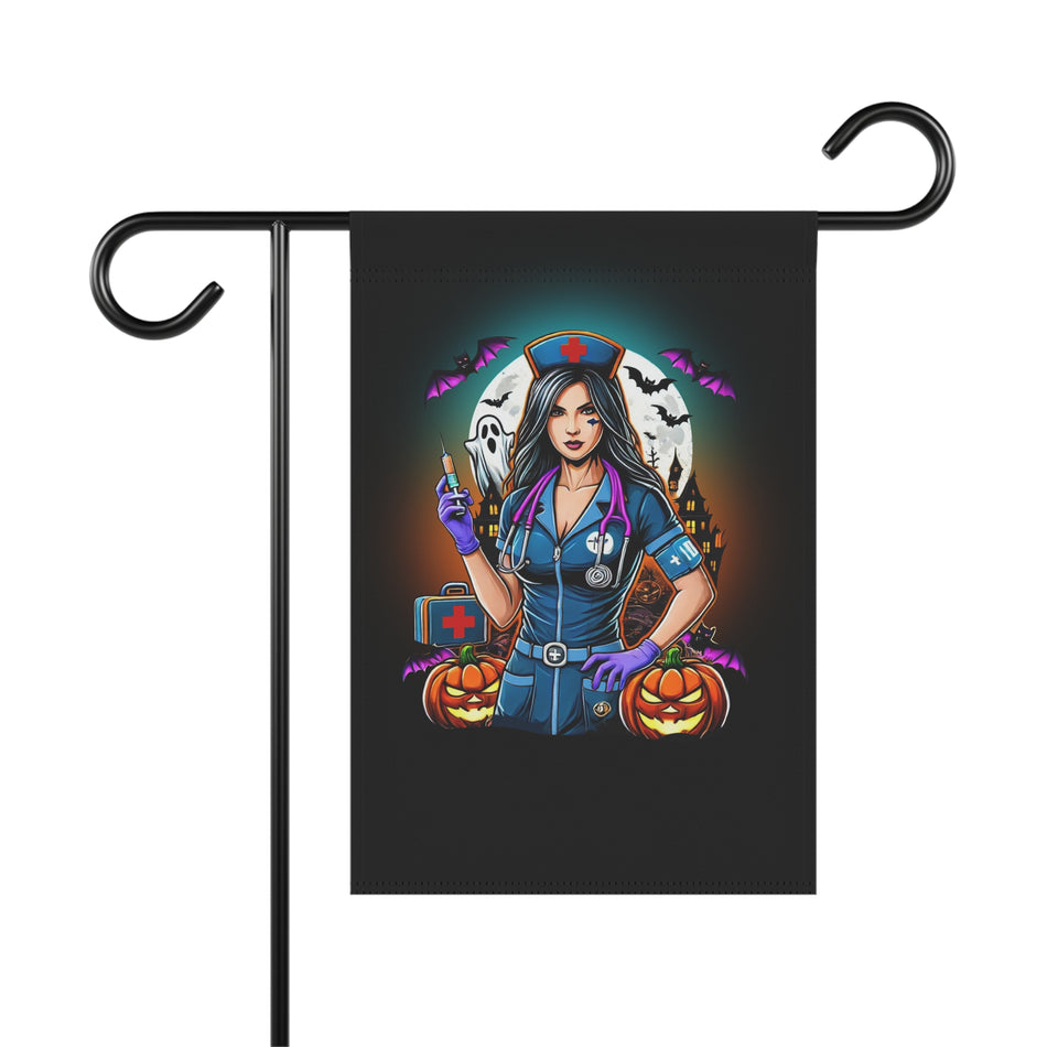 Halloween Garden & House Banner