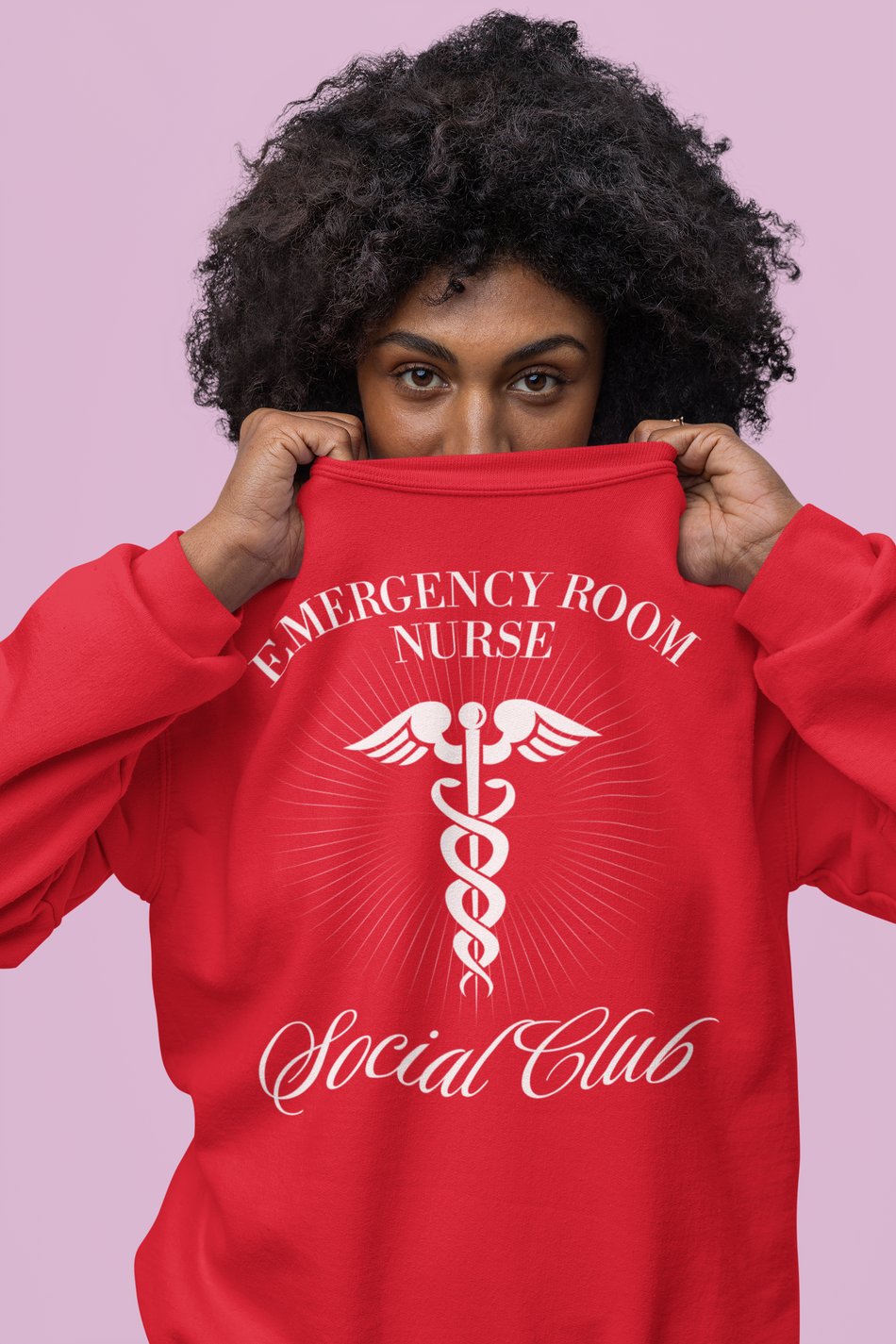 Cozy Comfort Meets Trendy Style –Emergency Room Nurse Social Club Crewneck Sweatshirt