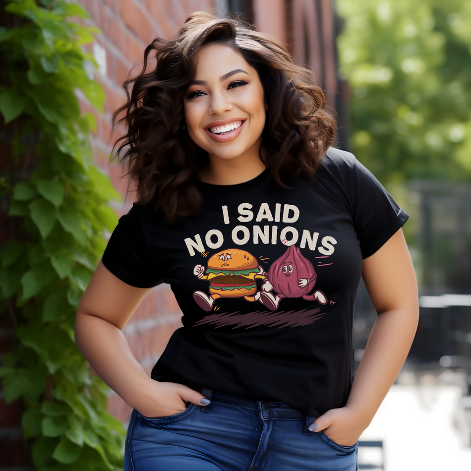 No Onions, Please! | Unisex Softstyle T-Shirt – Comfort Meets Quirky Style