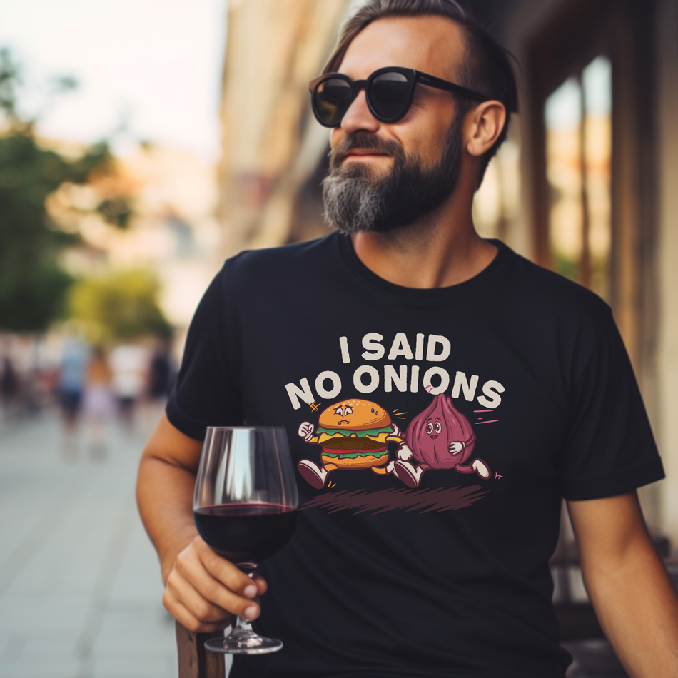 No Onions, Please! | Unisex Softstyle T-Shirt – Comfort Meets Quirky Style