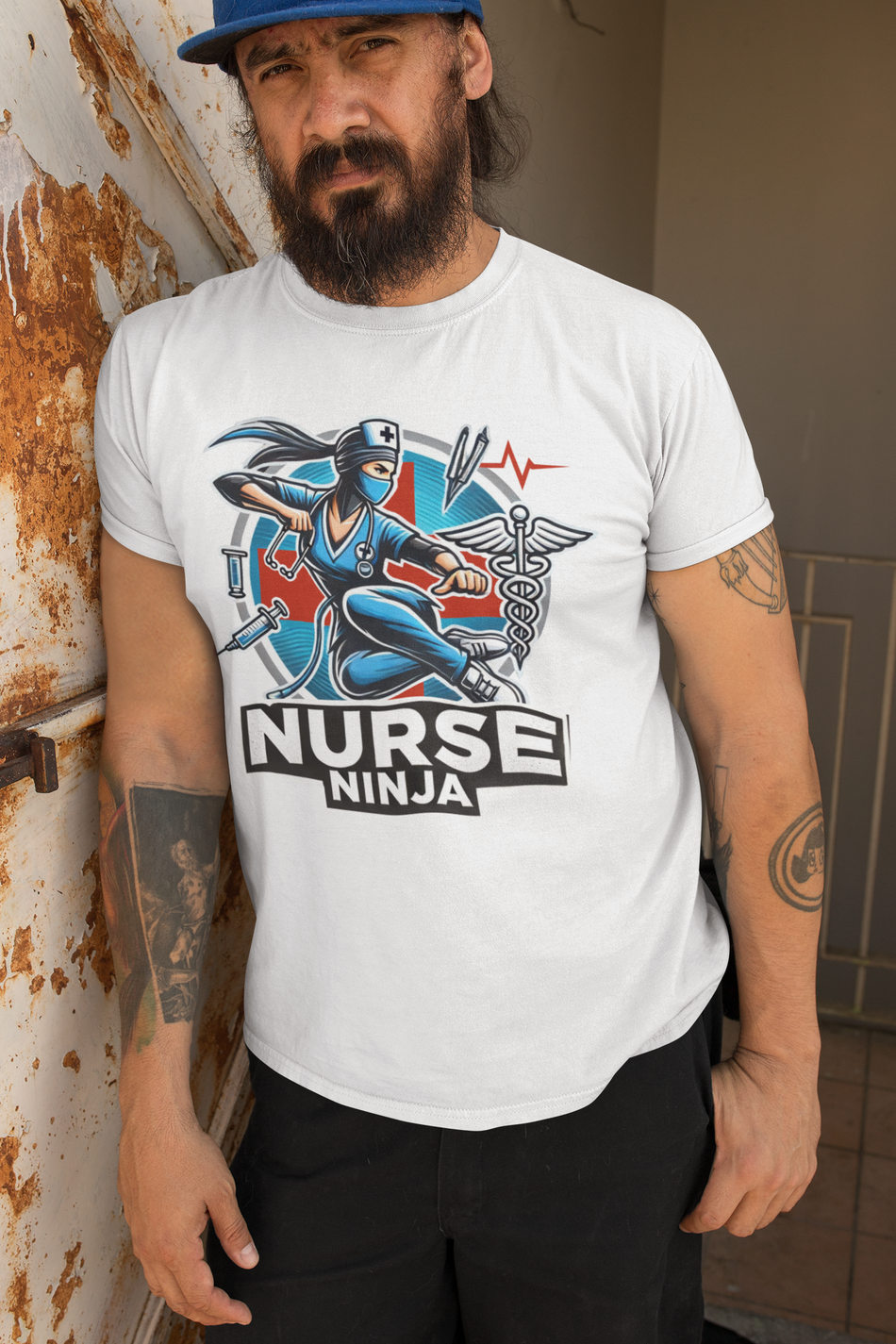 Nurse Ninja Unisex Soft-Style T-Shirt - Ultimate Comfort for Healthcare Warriors