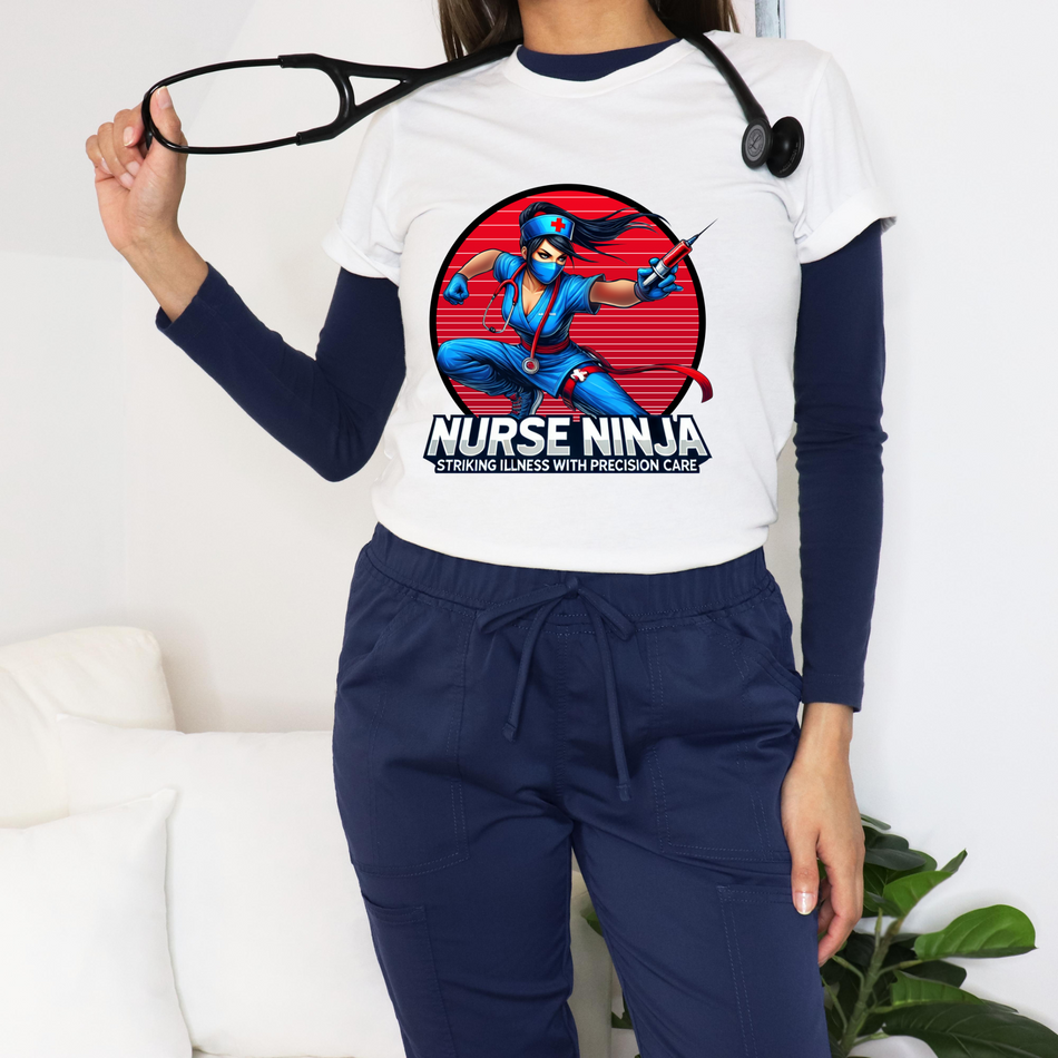 Nurse Ninja Unisex Soft-Style T-Shirt - Ultimate Comfort for Healthcare Warriors