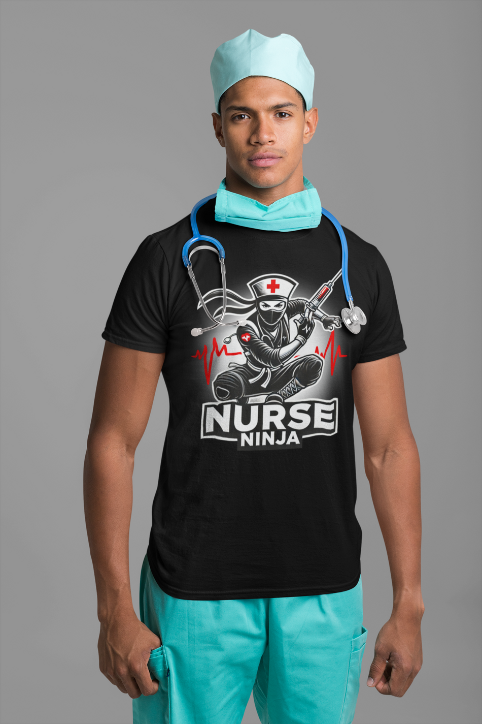 Nurse Ninja Unisex Soft-Style T-Shirt - Ultimate Comfort for Healthcare Warriors