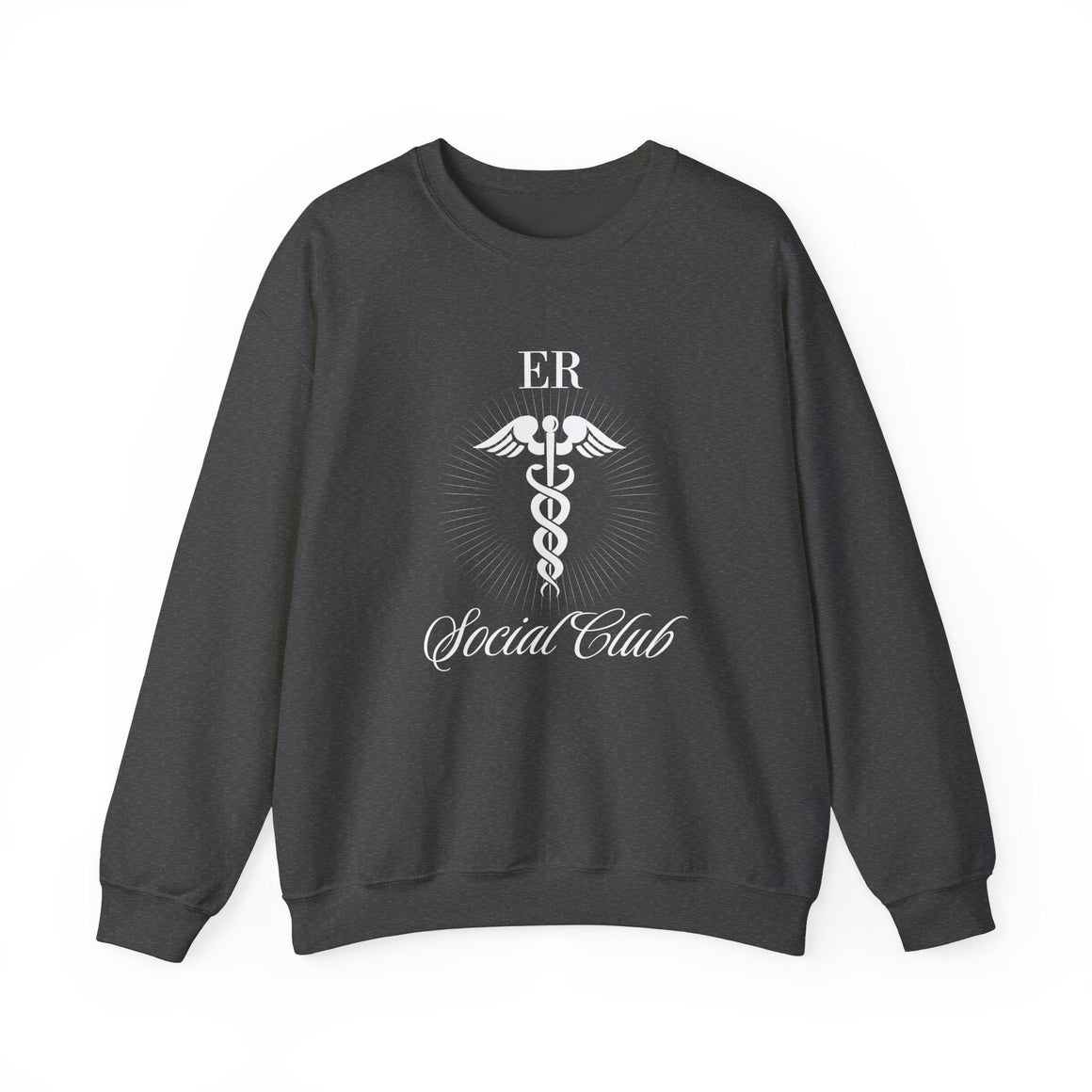 cozy comfort meets trendy style er social club crewneck sweatshirt