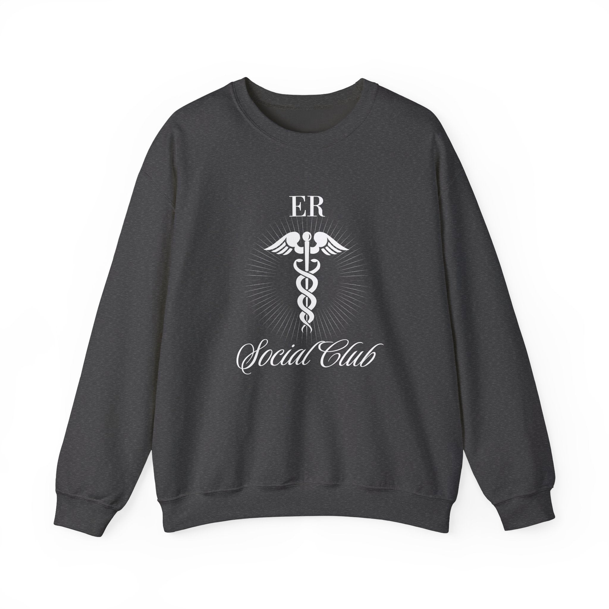 cozy comfort meets trendy style er social club crewneck sweatshirt