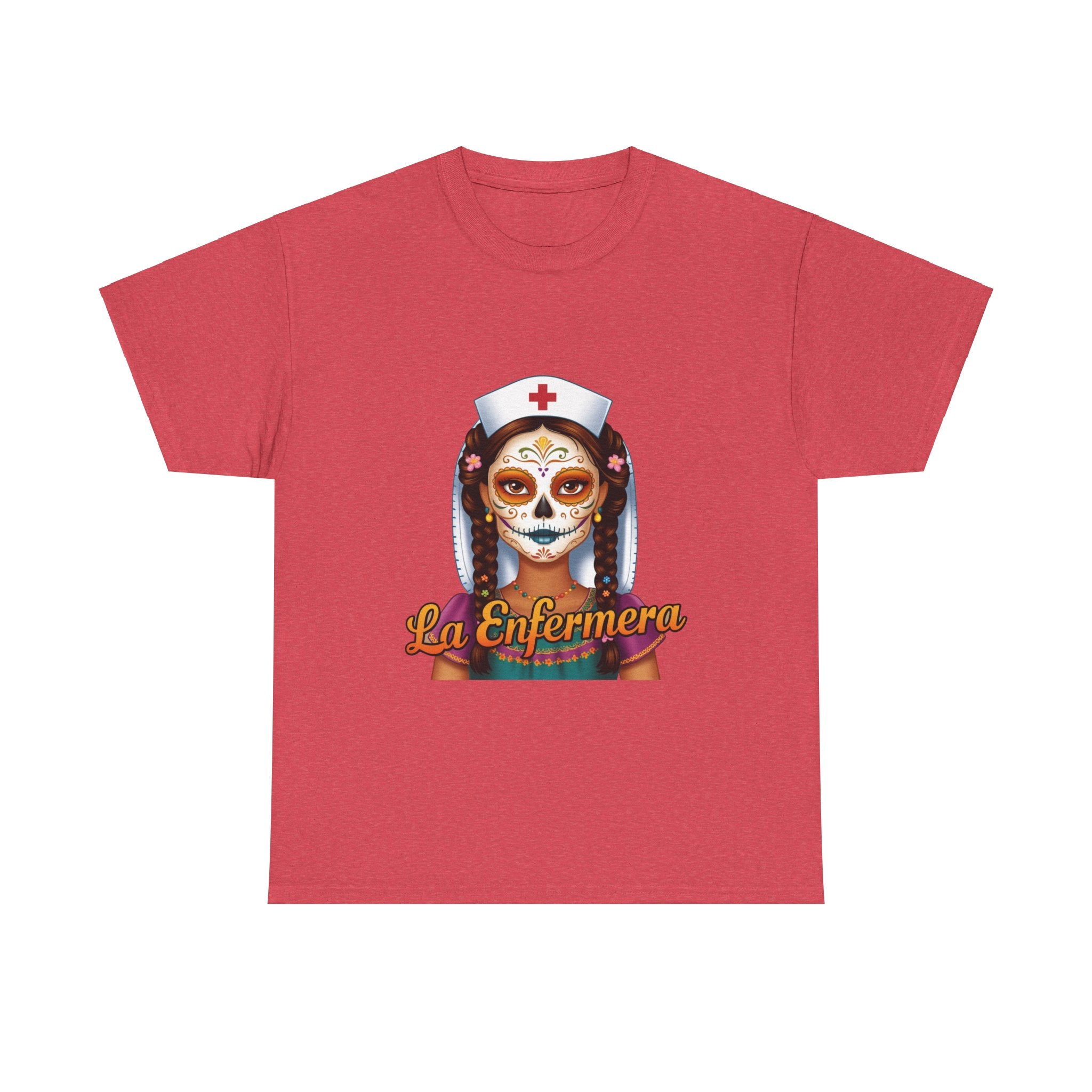 la enfermera dia de los muertos nurse t shirt sugar skull design nurse gift