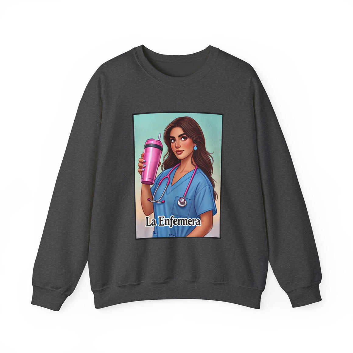 la enfermera stylish unisex heavy blend nurse themed sweatshirt 2