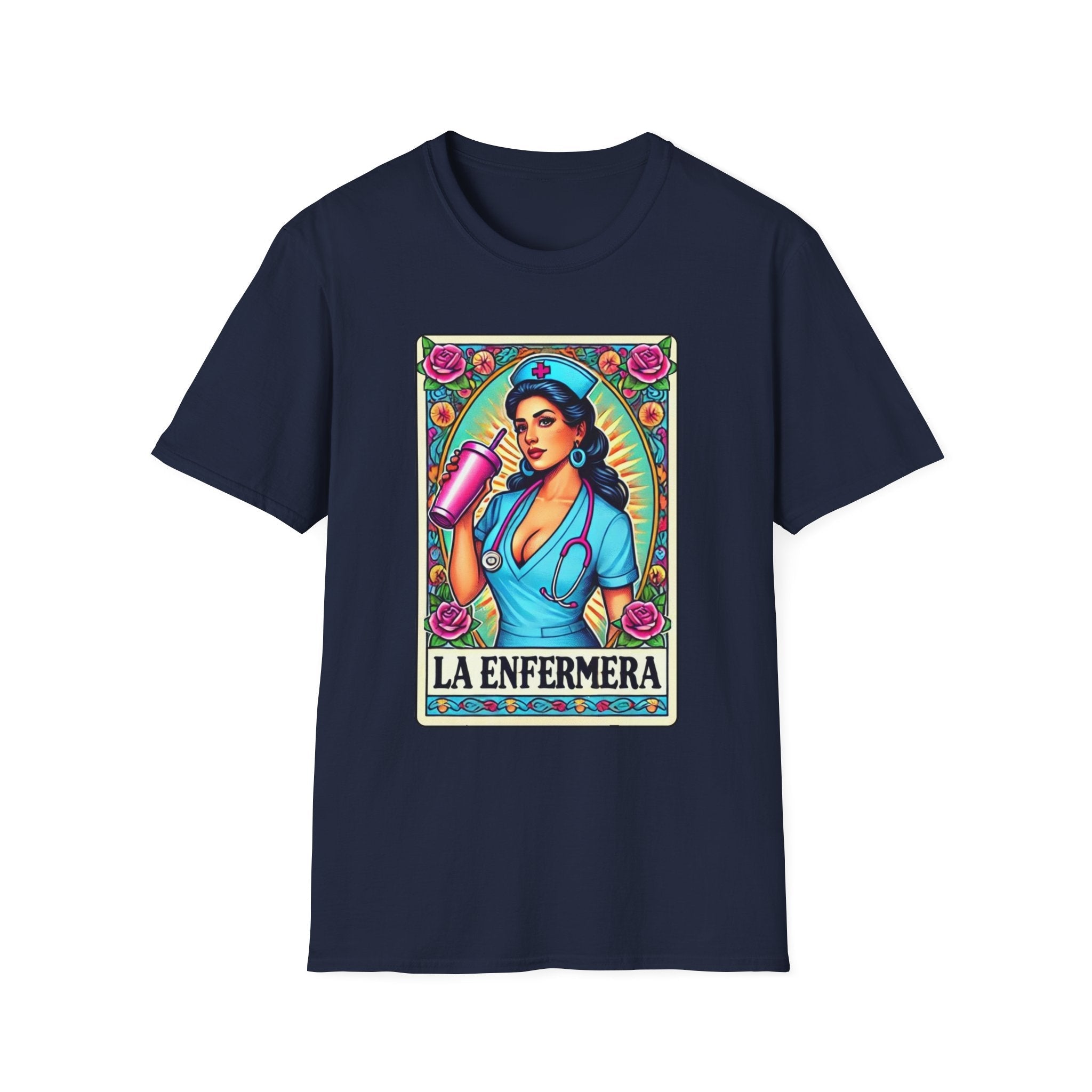 la enfermera trendy unisex soft style nurse themed t shirt 1