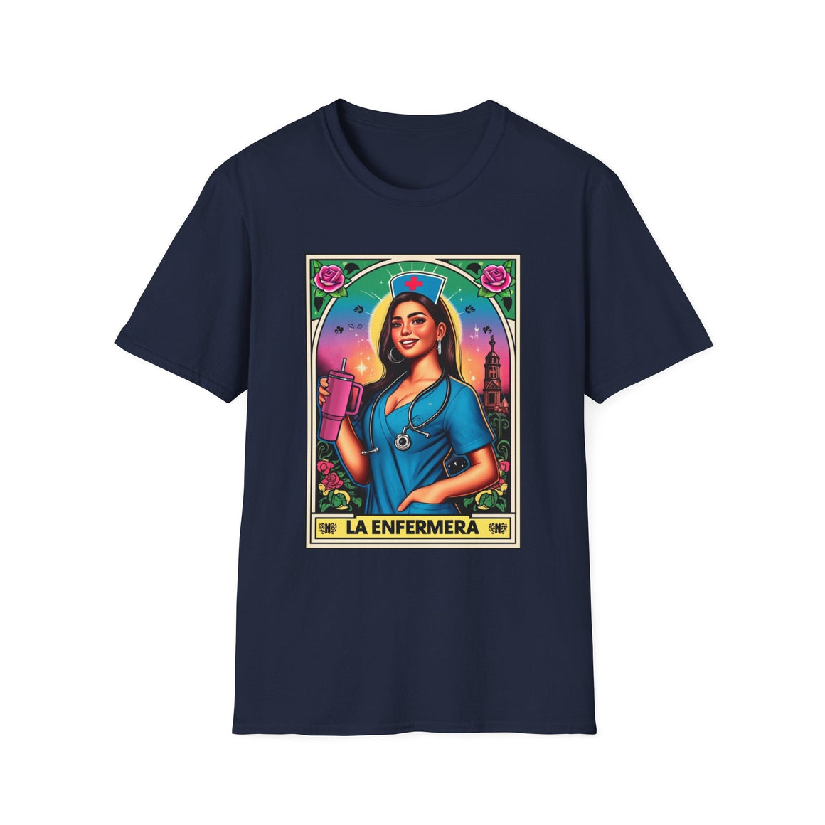 la enfermera trendy unisex soft style nurse themed t shirt 2