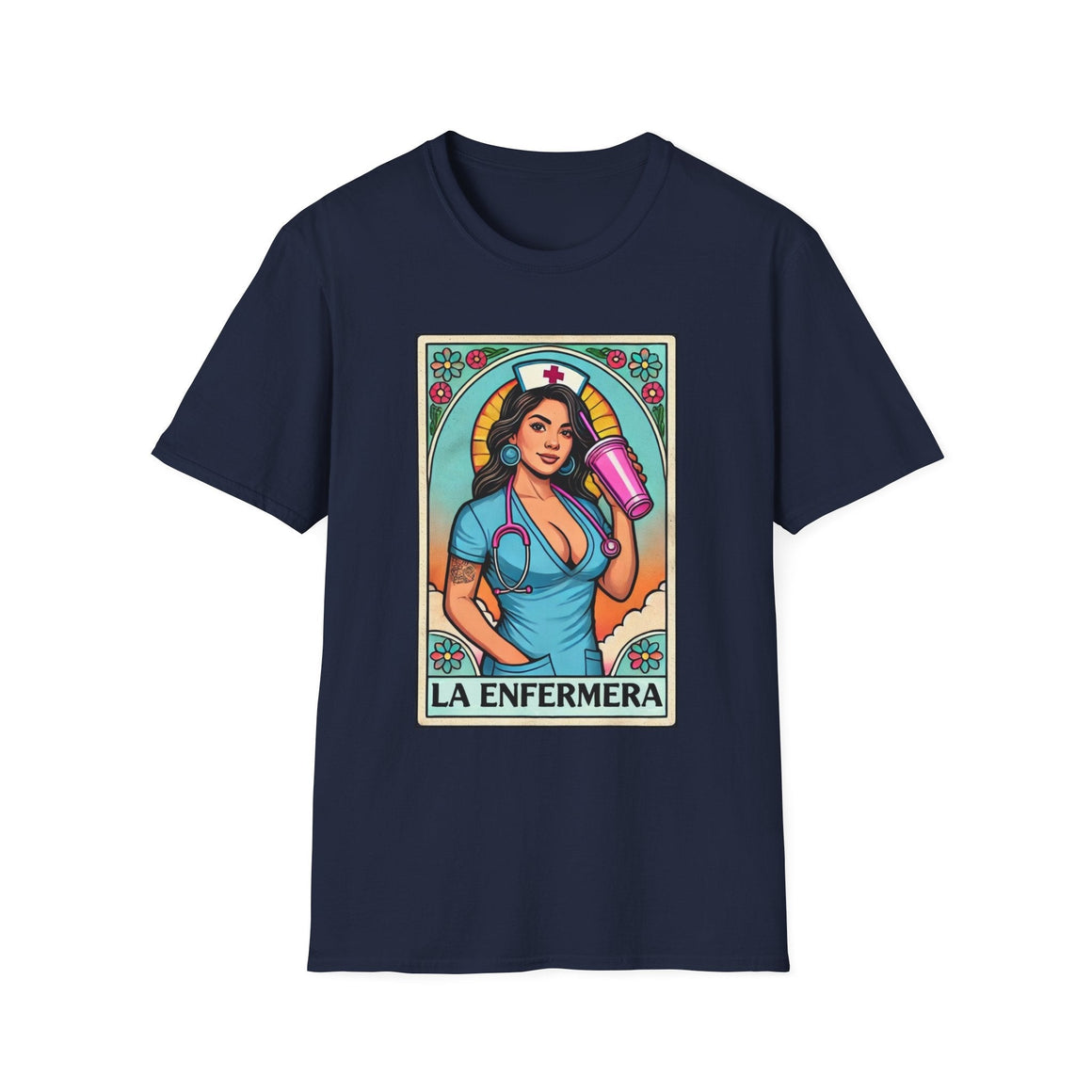 la enfermera trendy unisex soft style nurse themed t shirt 3
