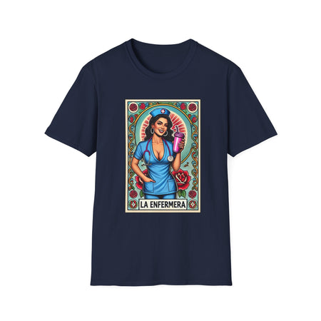 la enfermera trendy unisex soft style nurse themed t shirt