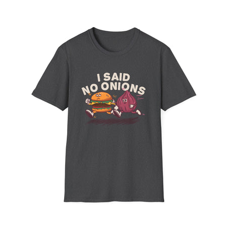 no onions please unisex softstyle t shirt comfort meets quirky style