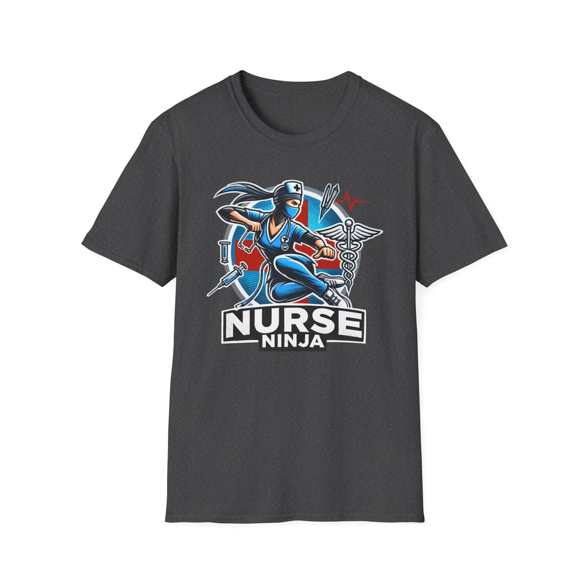 nurse ninja unisex soft style t shirt ultimate comfort for healthcare warriors 2