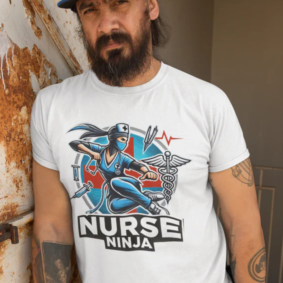 Nurse Ninja Unisex Soft-Style T-Shirt - Ultimate Comfort for Healthcare Warriors