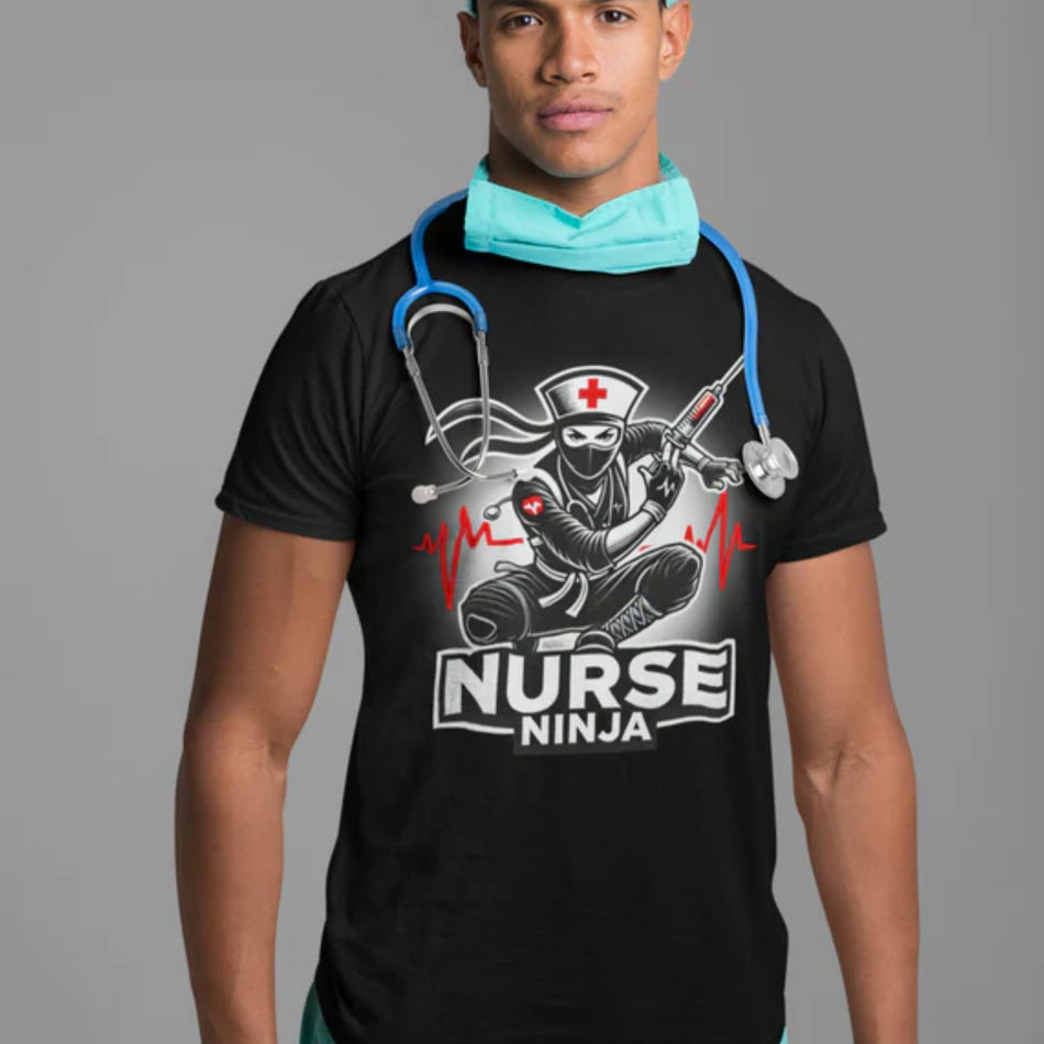 Nurse Ninja Unisex Soft-Style T-Shirt - Ultimate Comfort for Healthcare Warriors