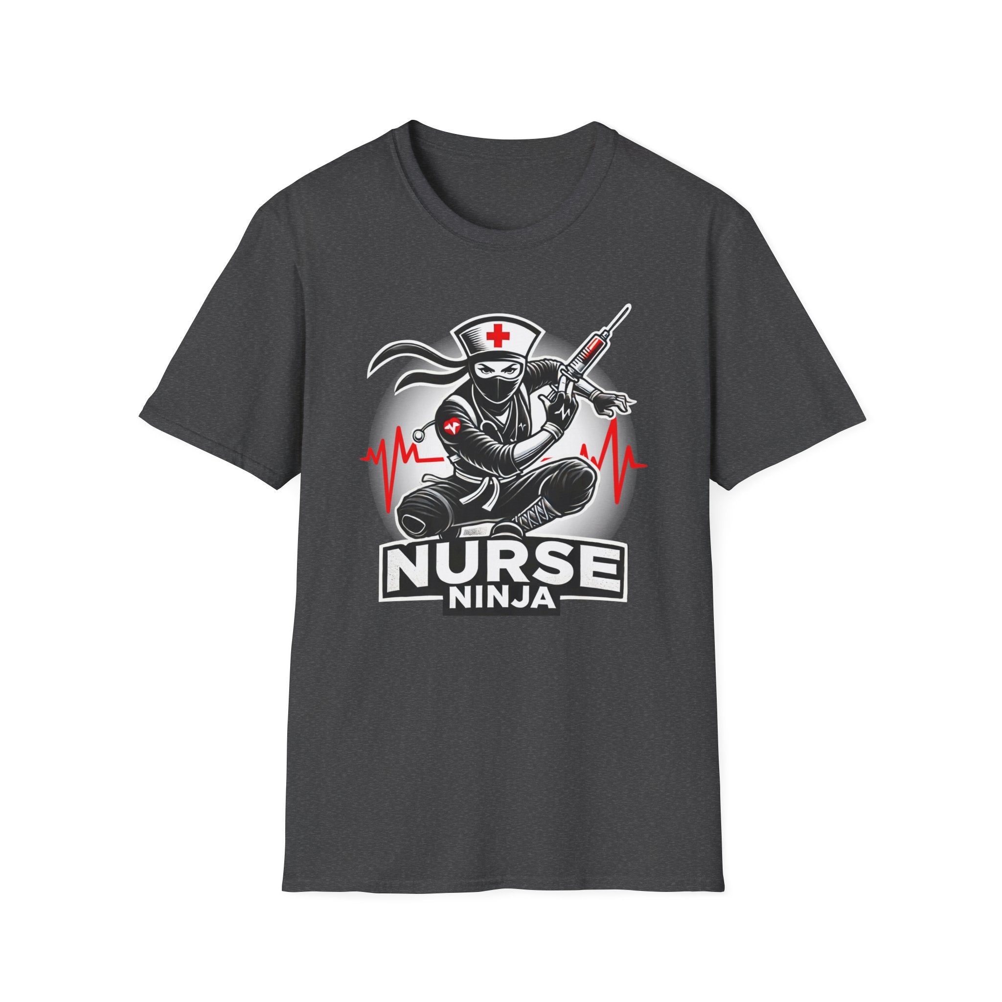 nurse ninja unisex soft style t shirt ultimate comfort for healthcare warriors 3