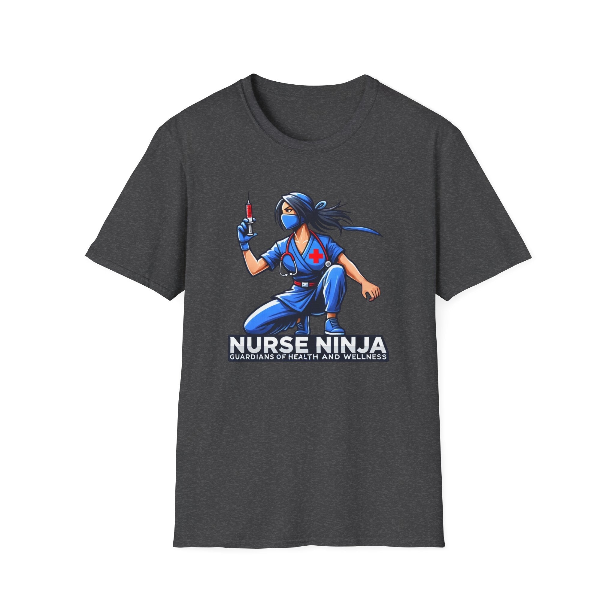 nurse ninja unisex soft style t shirt ultimate comfort for healthcare warriors